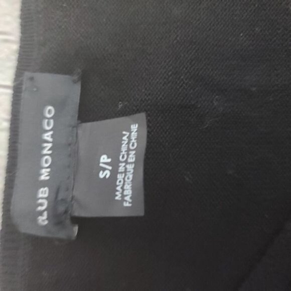 Club Monaco Tamila Black Fringe Boho Dress - Picture 7 of 9